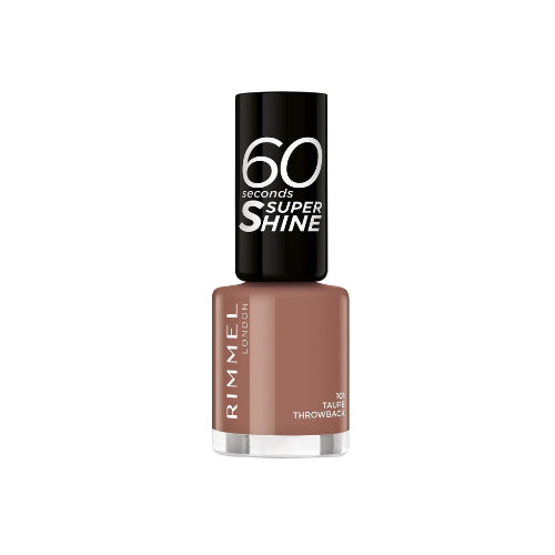 Rimmel 60 Seconds Super Shine Nail Polish - 101 Taupe Throwback
