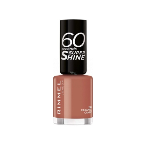 Rimmel 60 Seconds Super Shine Nail Polish - 130 Caramel Candy