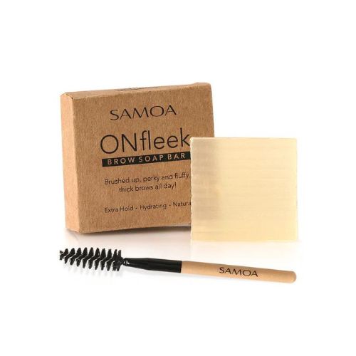 Samoa Cosmetics - OnFleek Brow Soap Bar + Brush