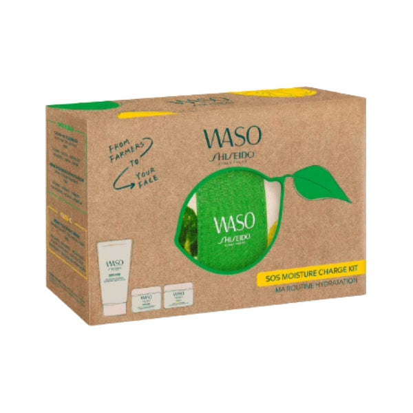 Shideido Waso Moisture Charge Gel To Oil Set
