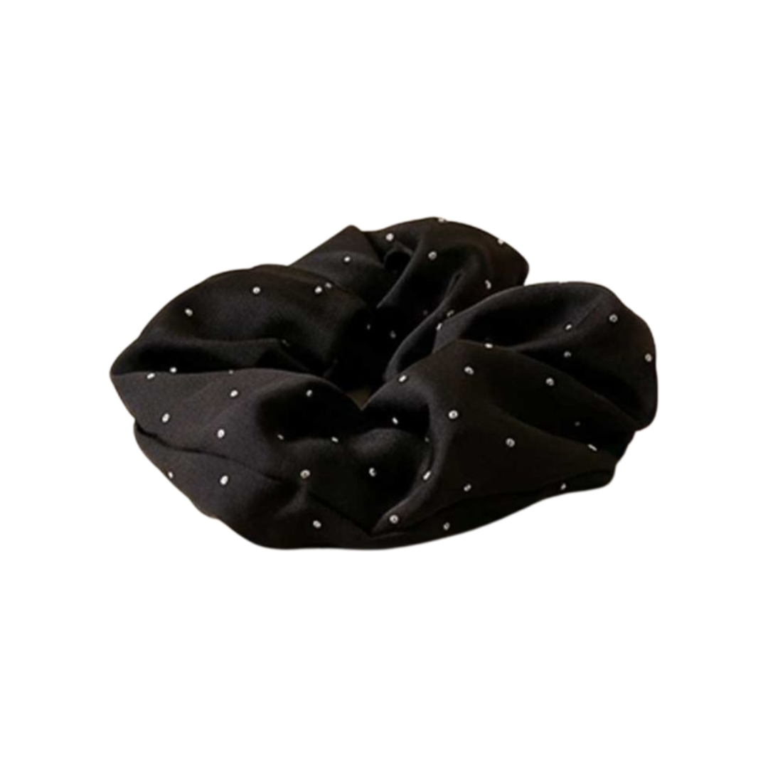 Gift From Nasmati : Satin Crystal Scrunchie
