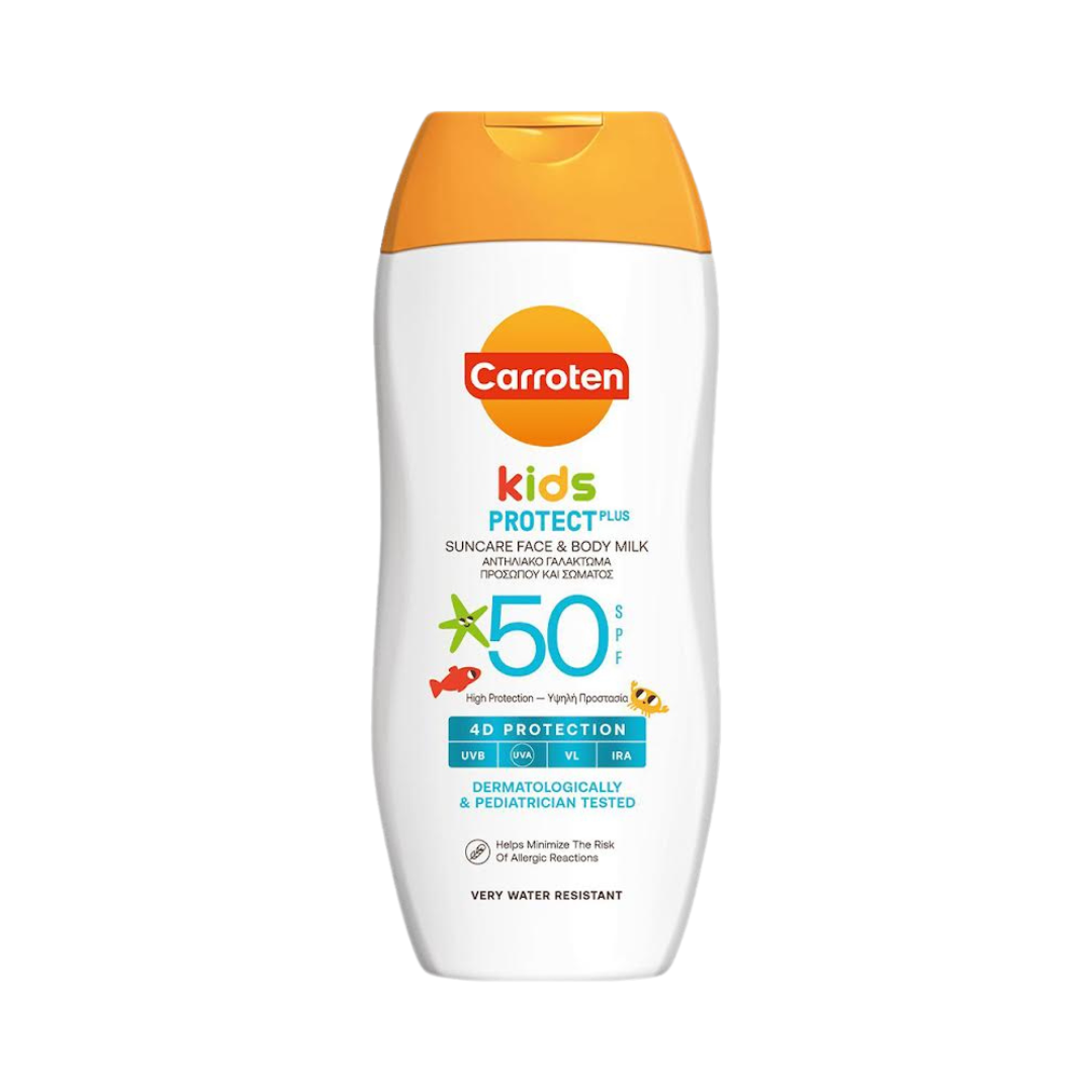 Kids Protect Plus Suncare Face & Body Milk SPF50, 200mL