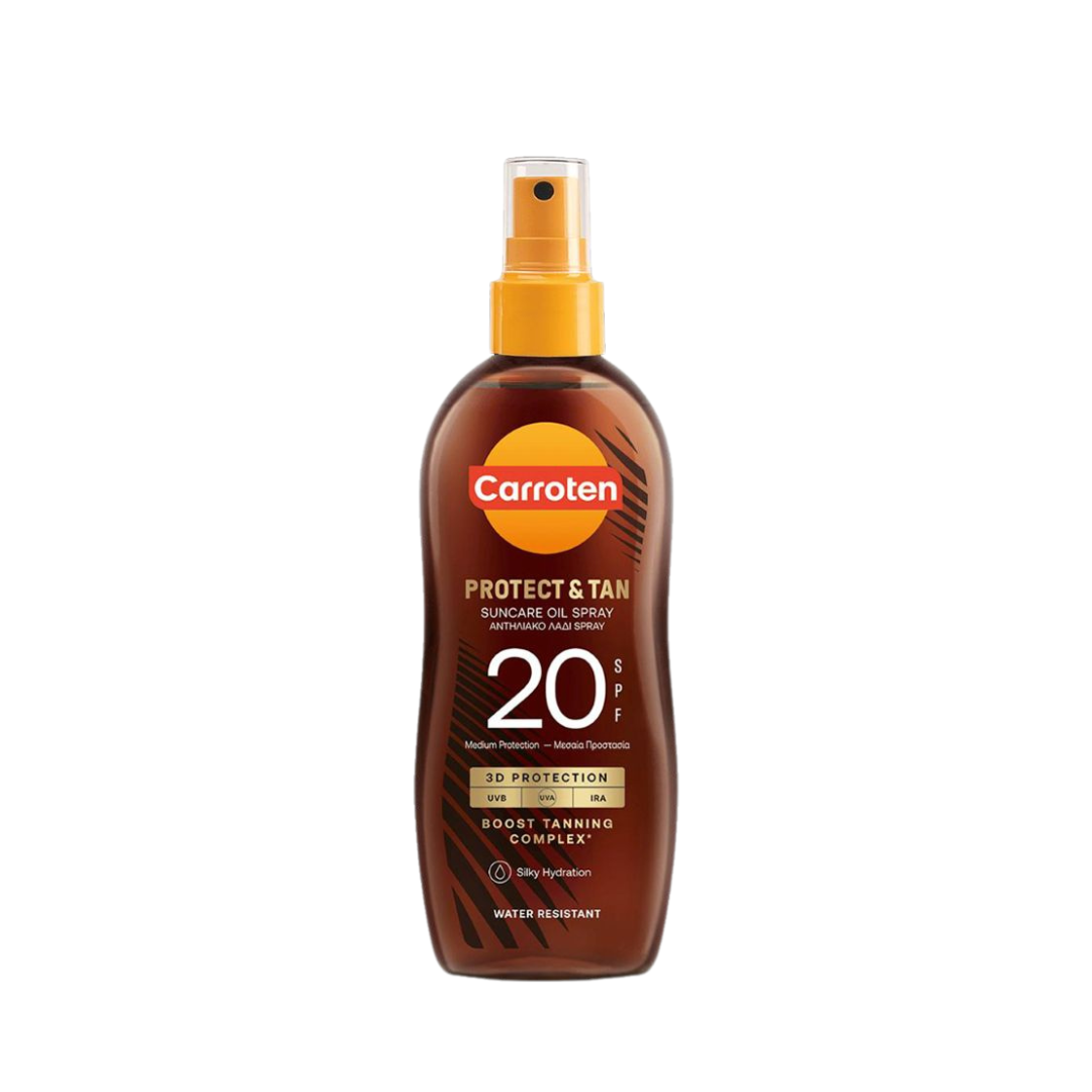 Protect & Tan Suncare Oil Spray SPF20, 150 mL