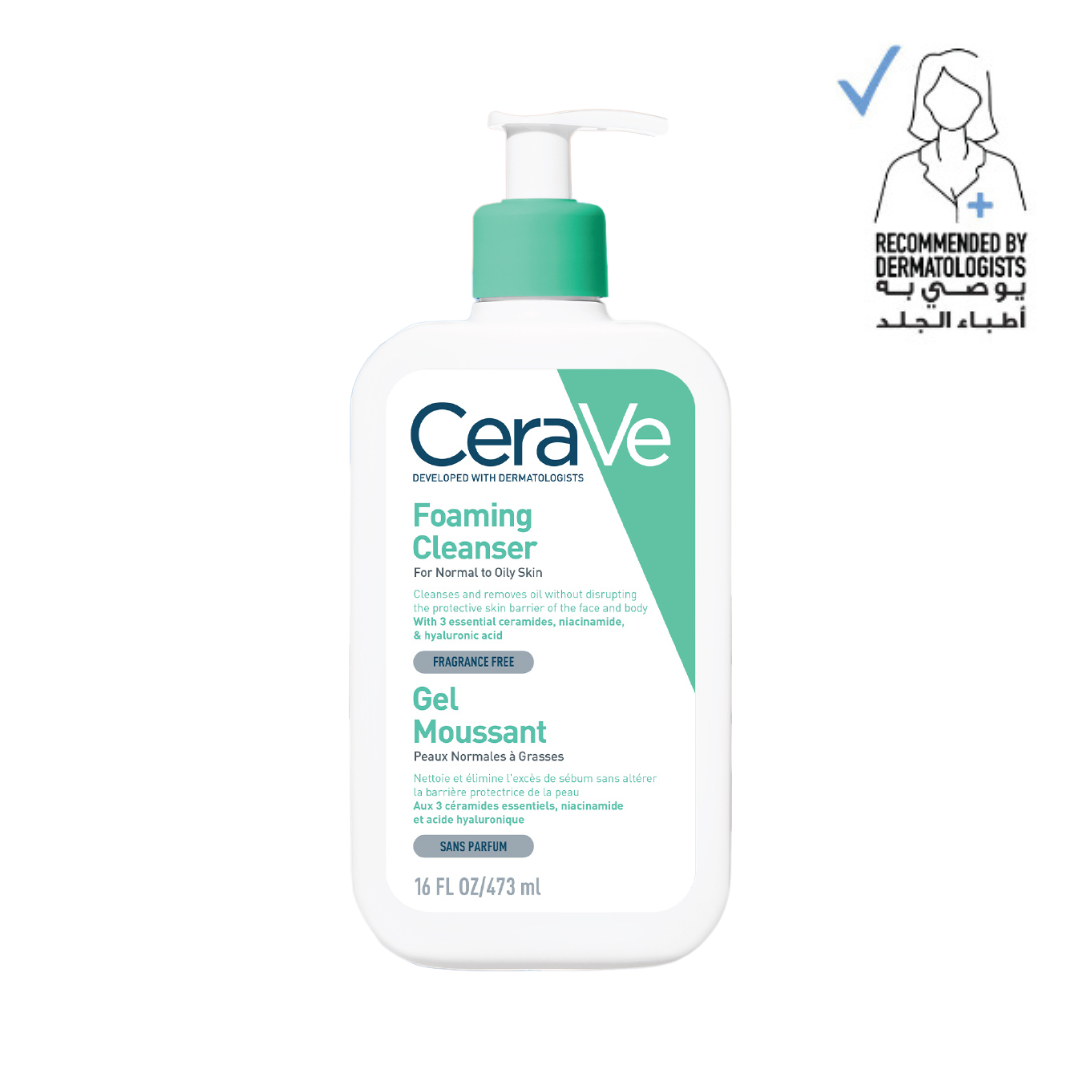 Foaming Cleanser for Normal to Oily Skin with Hyaluronic Acid