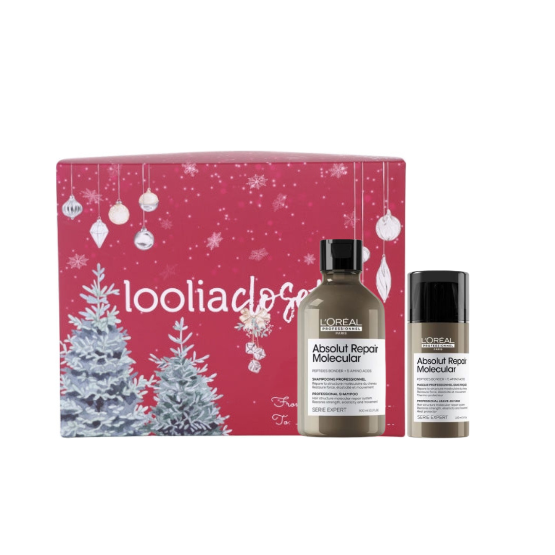 Absolut Repair Molecular Shampoo + Absolut Repair Molecular Leave-In Mask + Gifting Box At 10% OFF