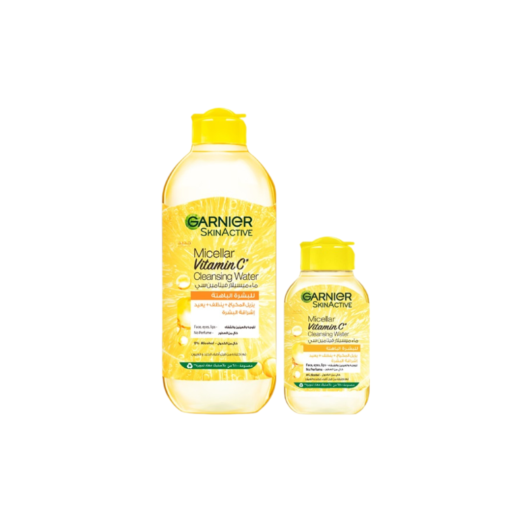 Vitamin C Micellar Water 400ml + Vitamin C Micellar Water 100ml At 15% OFF