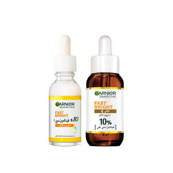 Fast Bright 10% Pure Vitamin C Serum +Skin Active Fast Bright Vitamin C Serum At 20% OFF