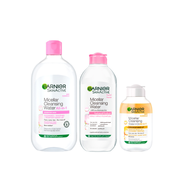 Micellar Water Facial Cleanser +Micellar Water Facial Cleanser +Oil-Infused Facial Cleanser At 15% OFF