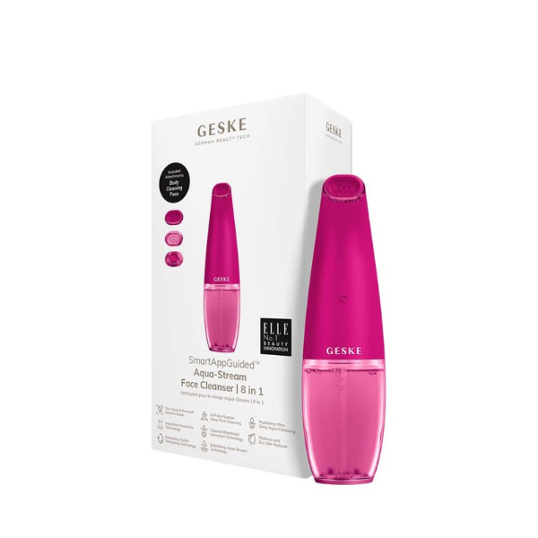Geske Aqua-Stream Face Cleanser| 8 in 1- Mageanta