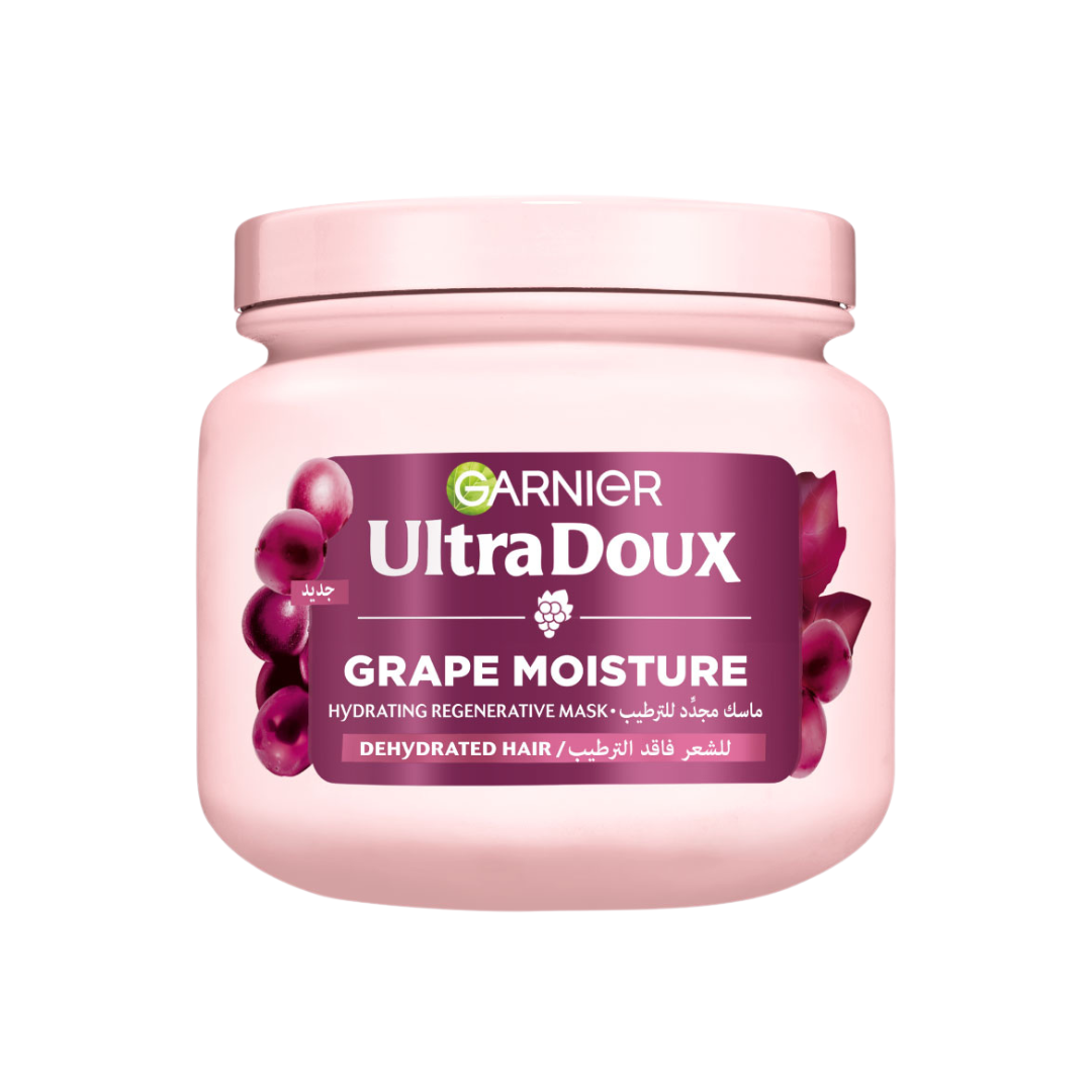 Ultra Doux Grape Moisture , Hydrating Regenerative Mask For Dehydrated Hair