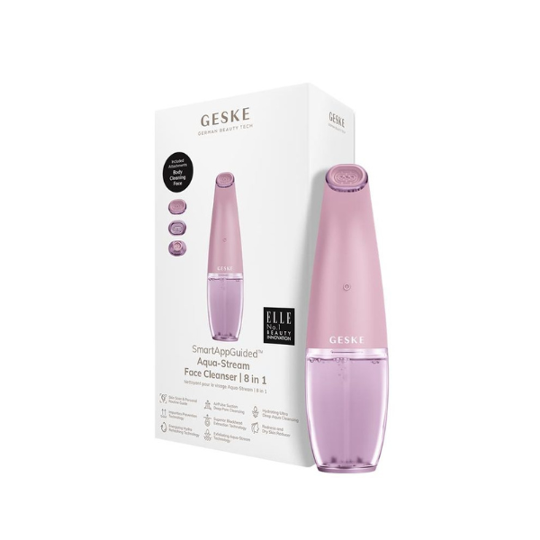 Geske Aqua-Stream Face Cleanser| 8 in 1- Pink