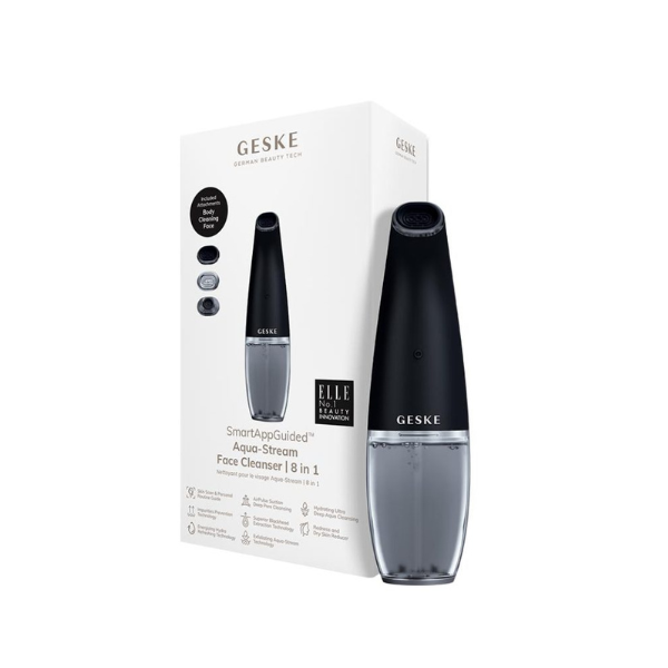 Geske Aqua-Stream Face Cleanser| 8 in 1- Gray