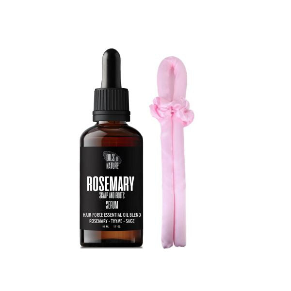 Rosemary Scalp and Roots Serum (Hair Force) + Heatless Curlers At 20% OFF