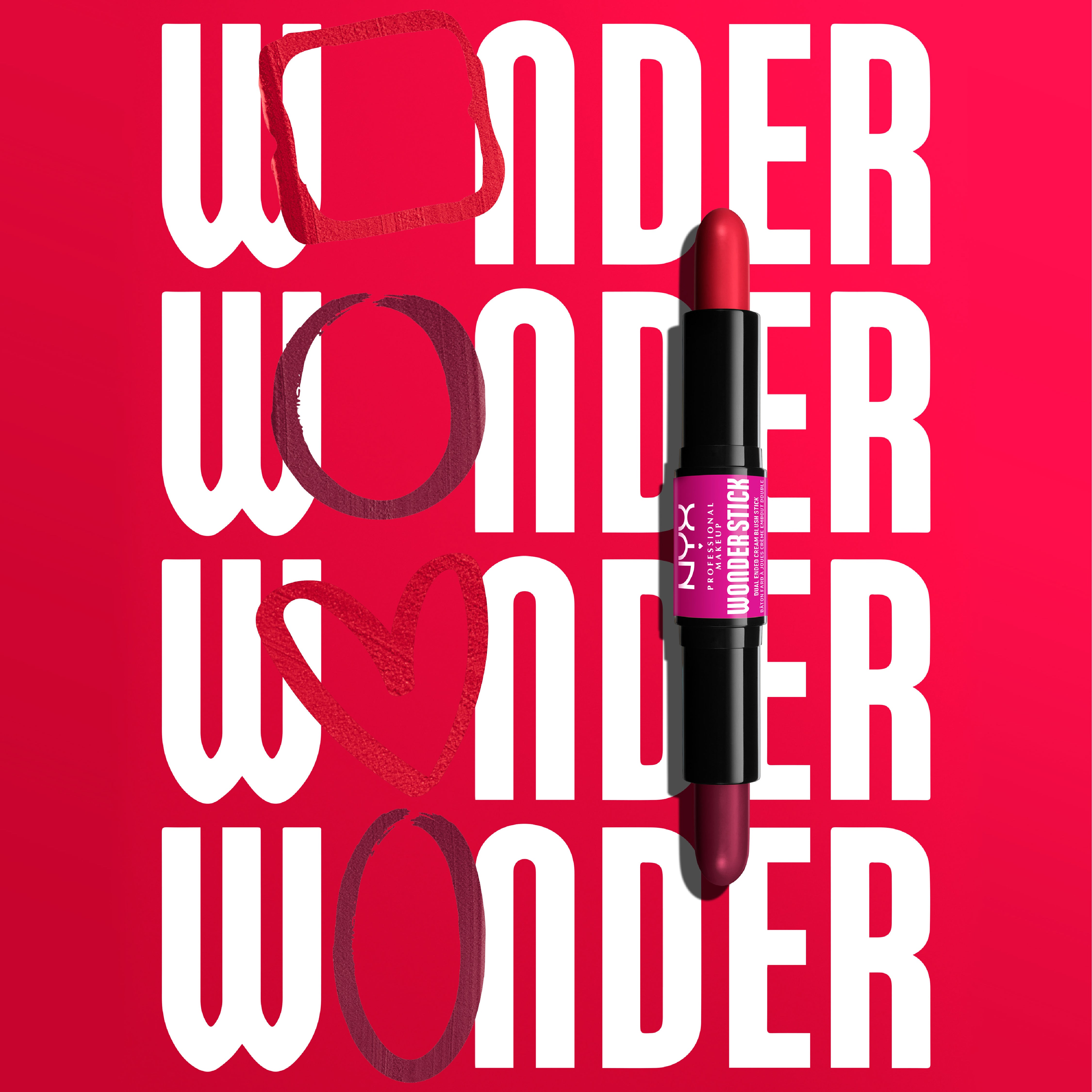 Wonder Stick Blush, With Hyaluronic Acid For Hydration, Blendable Texture, Vegan