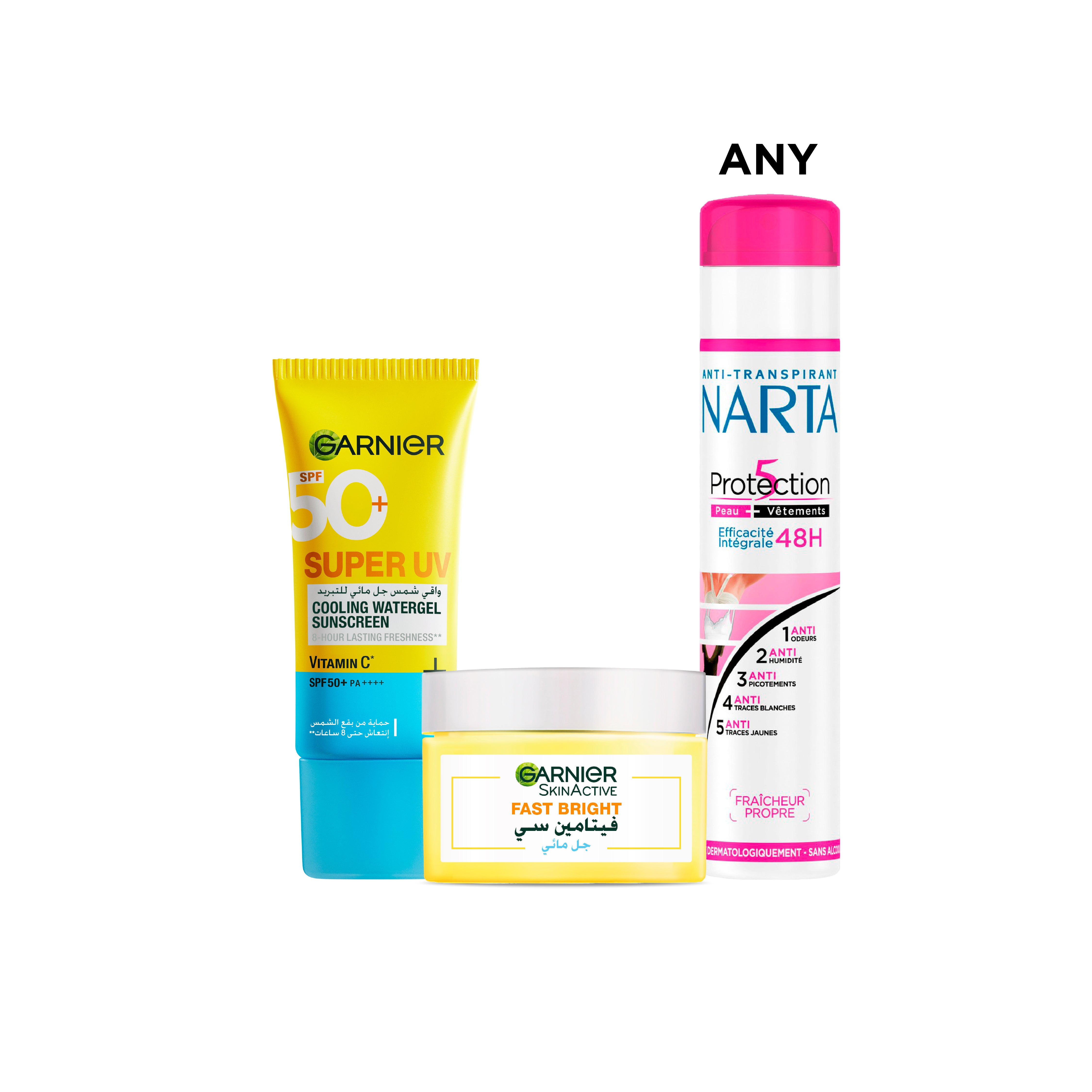 uper UV Cooling Watergel Sunscreen + Moisturizer + Narta Deodorant Spray At 20% OFF