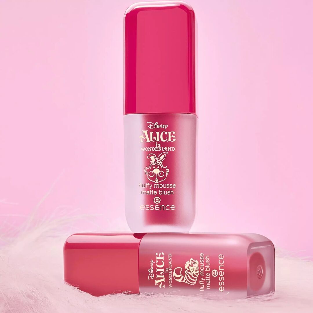 Essence Disney fluffy mousse matte blush coral lightweight buildable blush