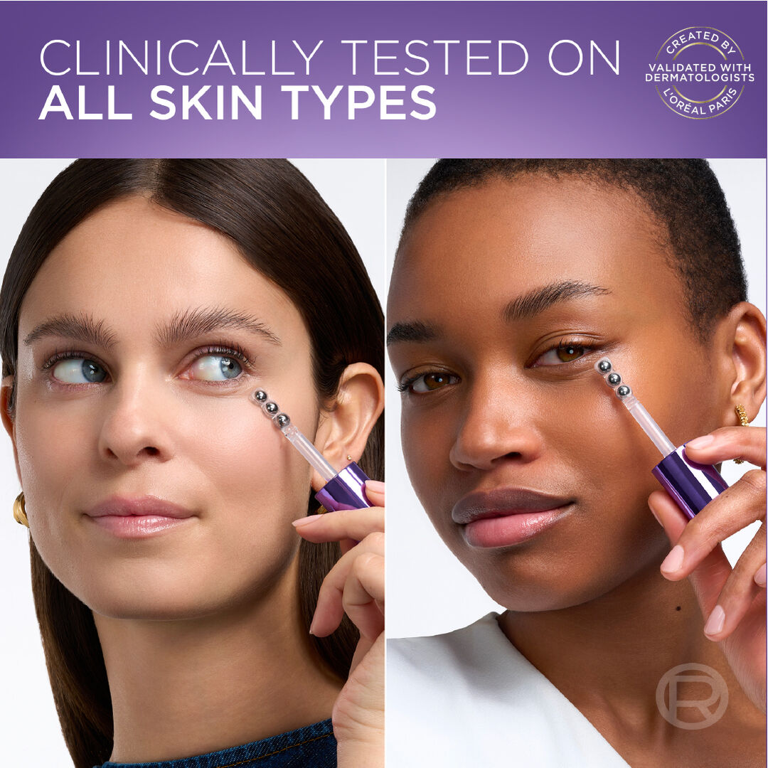 L’Oréal Hyaluron Expert eye serum 20ml with caffeine hyaluronic acid for dark circles and puffiness