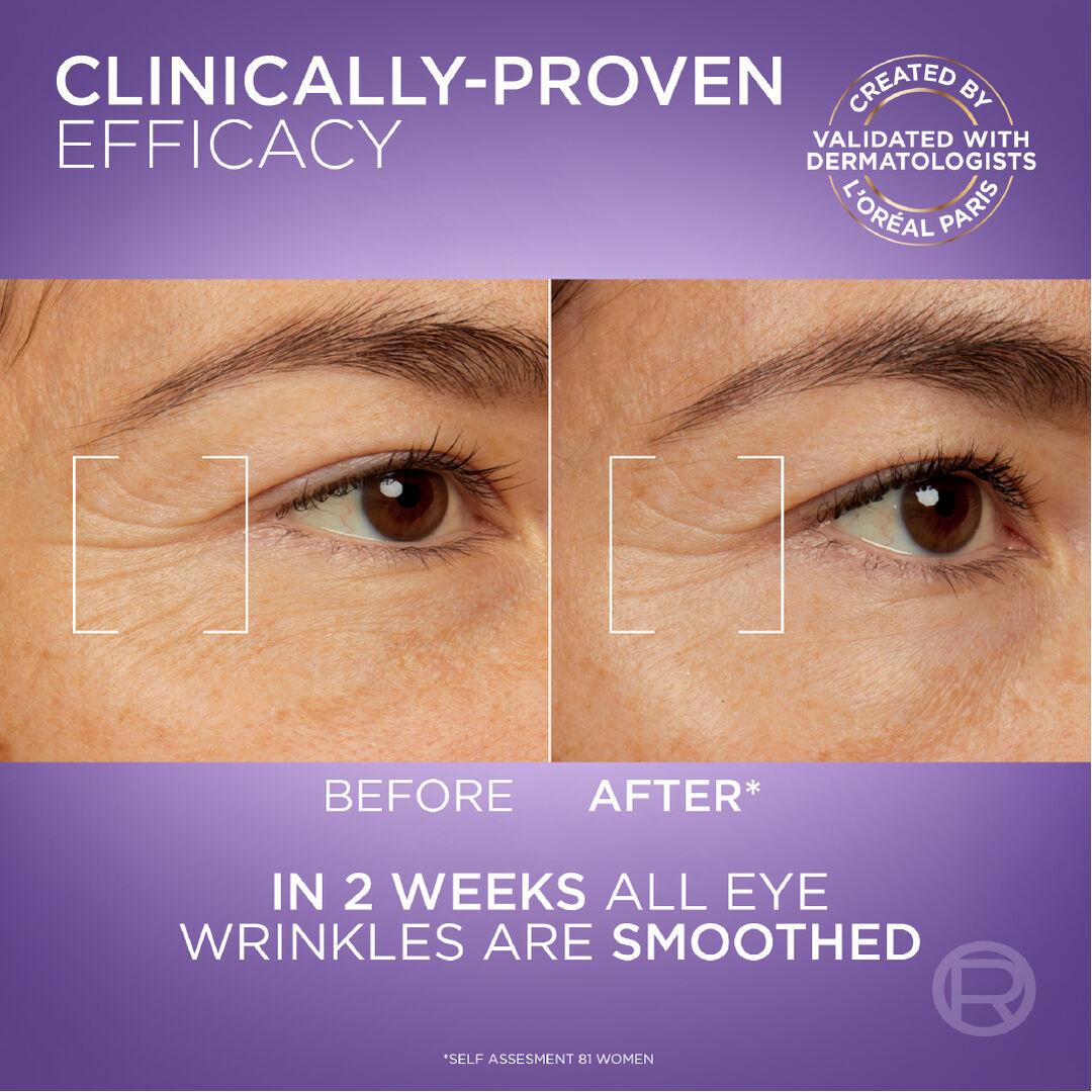 L’Oréal Hyaluron Expert eye serum 20ml with caffeine hyaluronic acid for dark circles and puffiness