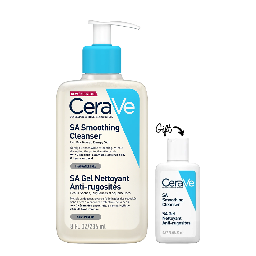 Salicylic Acid Smoothing Cleanser 236 ML + FREE Hydrating Cleanser 20 ML