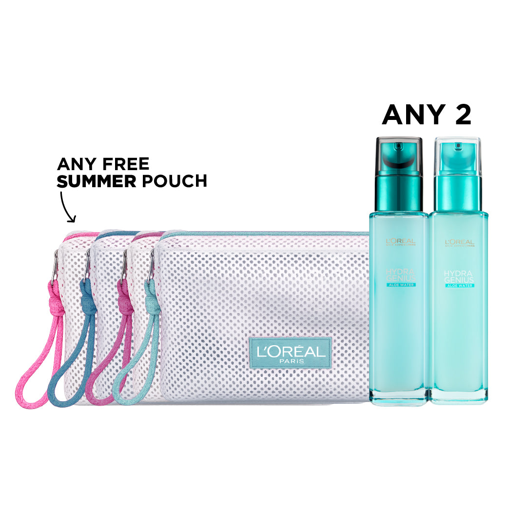 2x Hydra Genius Cream + FREE Summer Pouch At 20% OFF